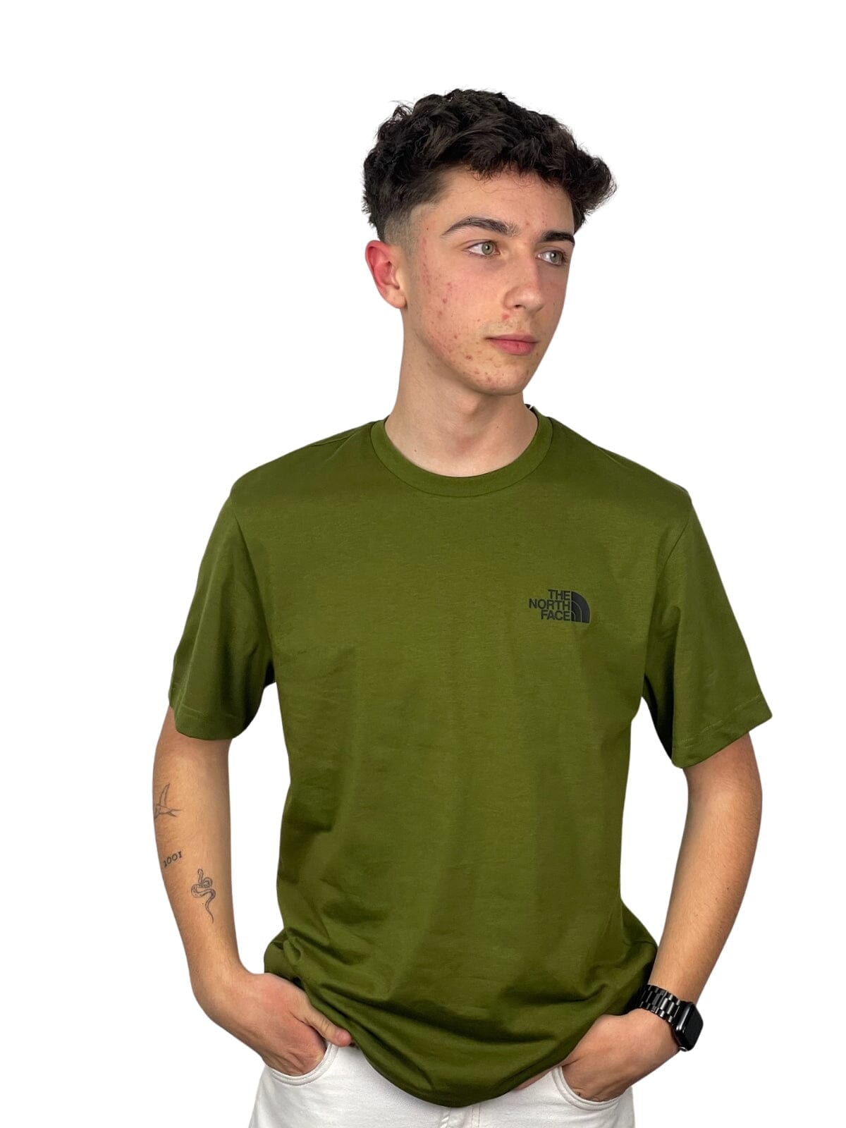 Camiseta TNF SIMPLE DOME FOREST OLIVE